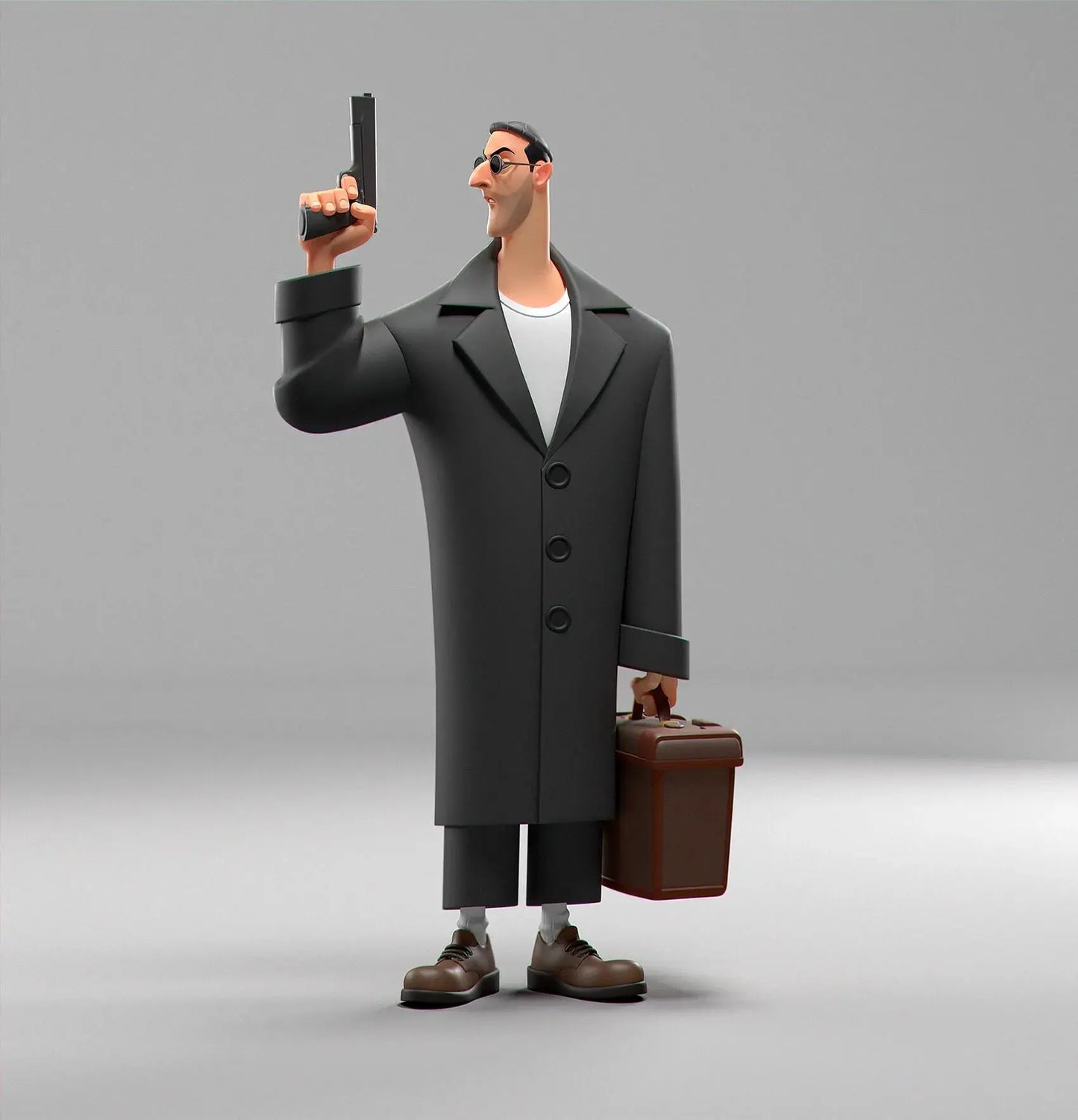 Léon – The Professional STL File – 3D Printable Fan Art Model - SeoNyoki3D