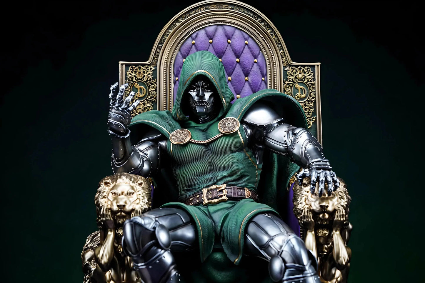 Dr. Doom – Marvel Comics – STL File – 3D Printable Fan Art Model - SeoNyoki3D