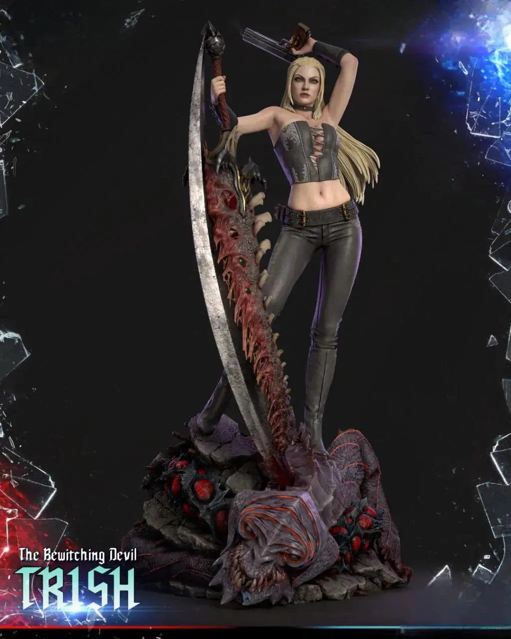 Trish STL File – Devil May Cry – 3D Printable Fan Art Model - SeoNyoki3D
