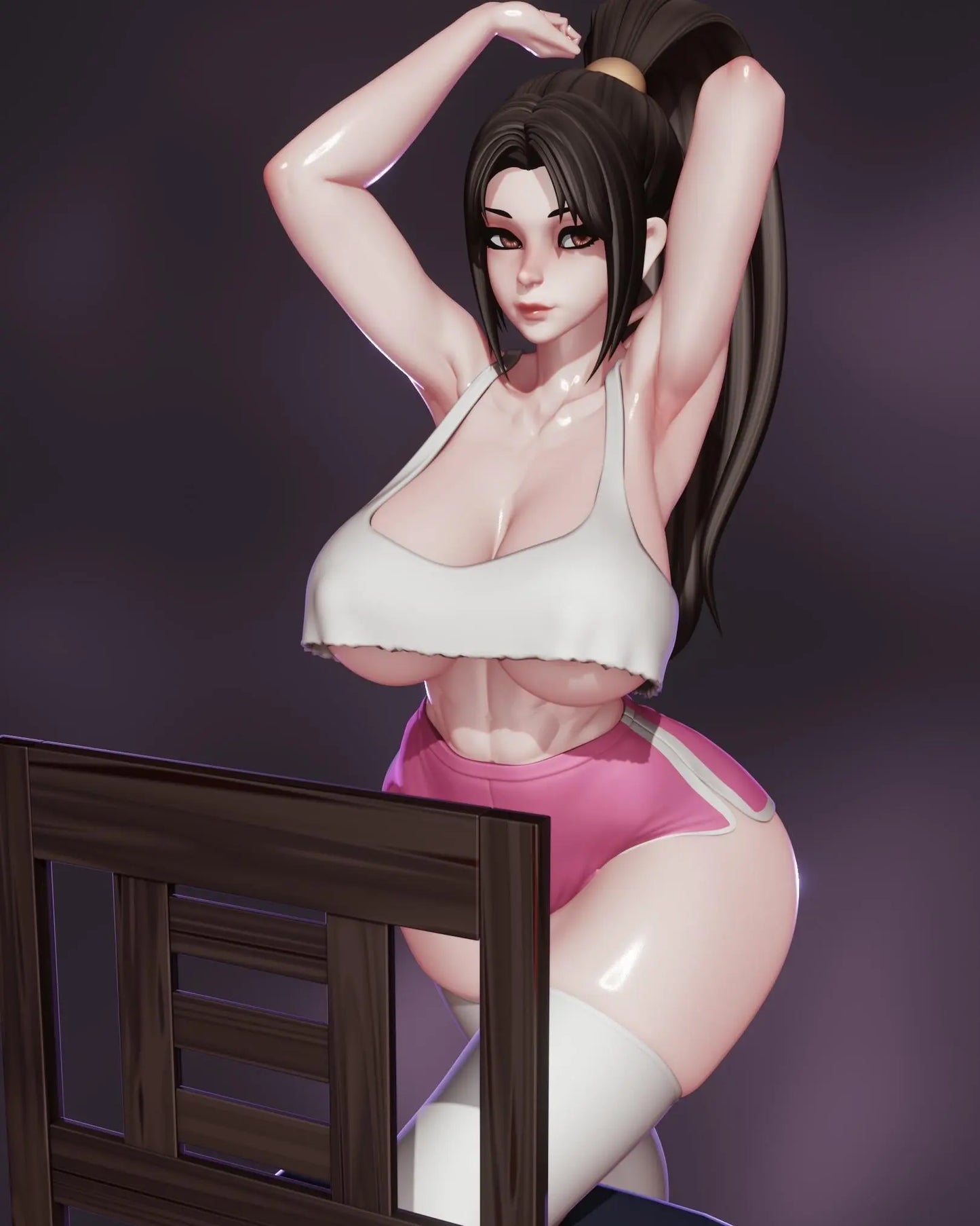 Nikke Rushzilla STL Pack – SFW/NSFW Versions – 3D Printable Fan Art - SeoNyoki3D