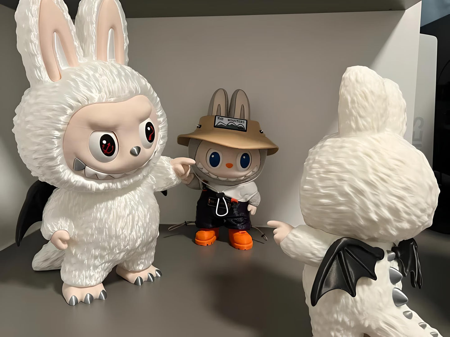 Angel Labubu – STL & 3MF Files – Rotating Eyes Designer Toy – 3D Printable Model SeoNyoki3D