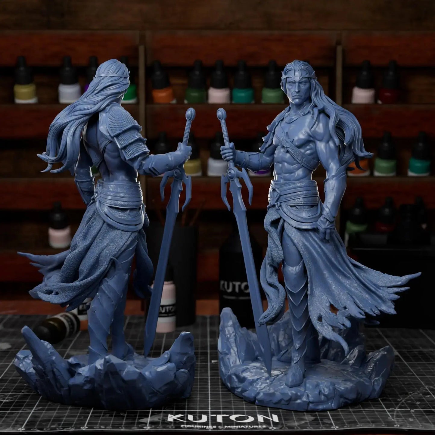Elric of Melniboné – Dark Fantasy 3D Print Figure - STL 3D Print Files - SeoNyoki3D