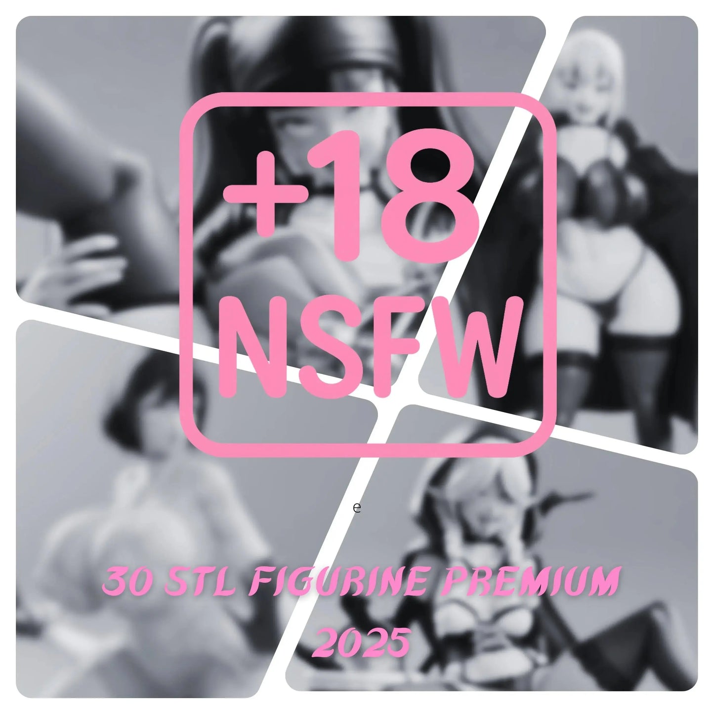 Pack Nikke NSFW STL Bundle – 30+ Erotic 3D Printable Models – STL Files SeoNyoki3D