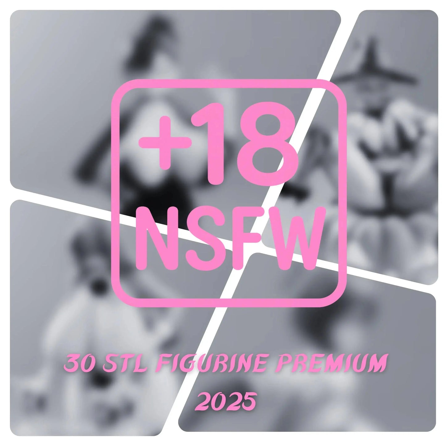 Pack Nikke NSFW STL Bundle – 30+ Erotic 3D Printable Models – STL Files SeoNyoki3D