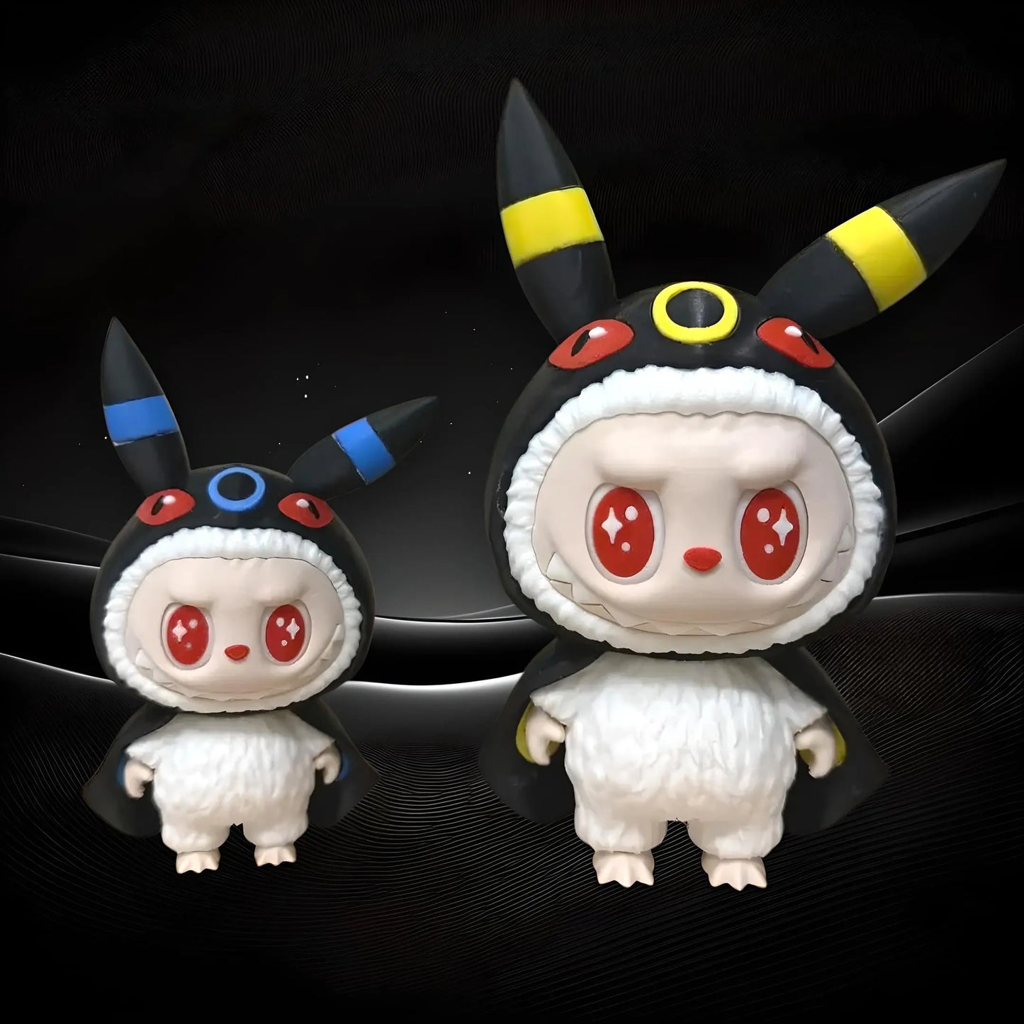 Labubu Sylveon STL File – 3D Printable Fan Art Crossover Model - SeoNyoki3D