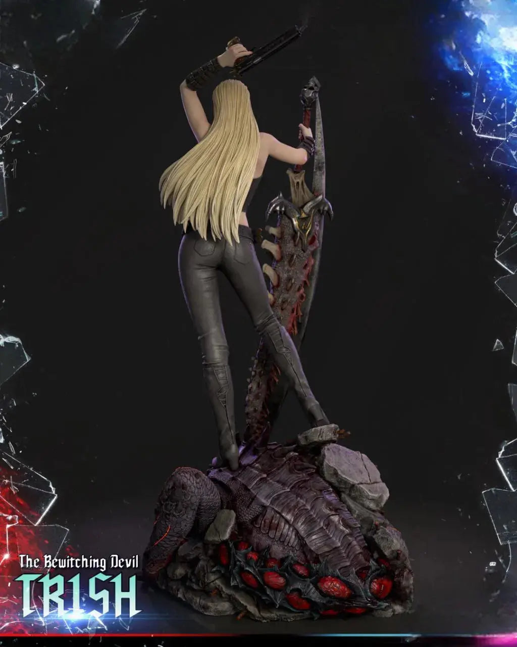 Trish STL File – Devil May Cry – 3D Printable Fan Art Model - SeoNyoki3D