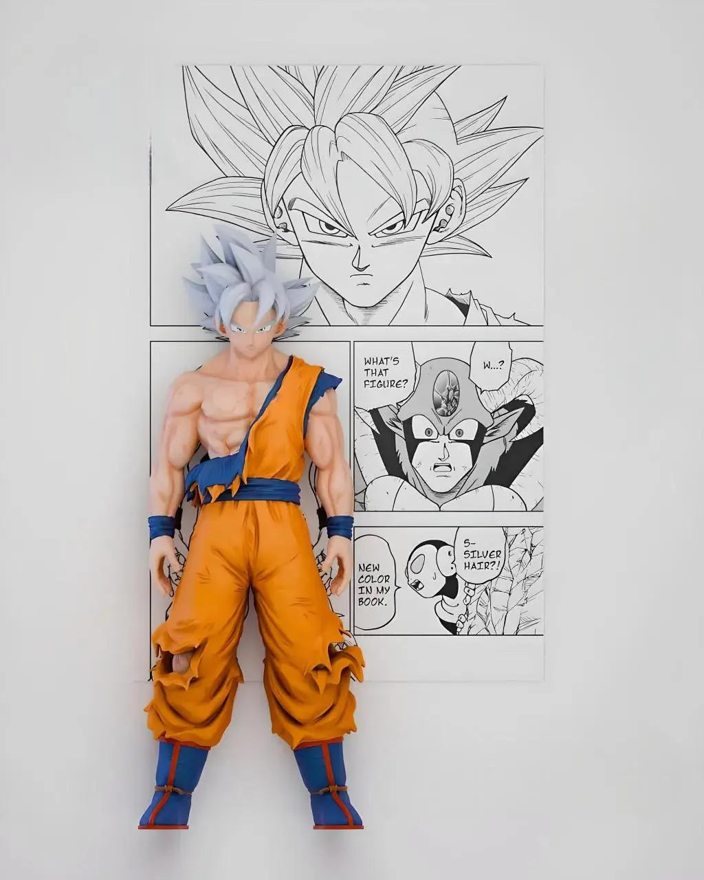 Son goku ultra instinto – Dragon Ball - STL 3D Print Files - SeoNyoki3D