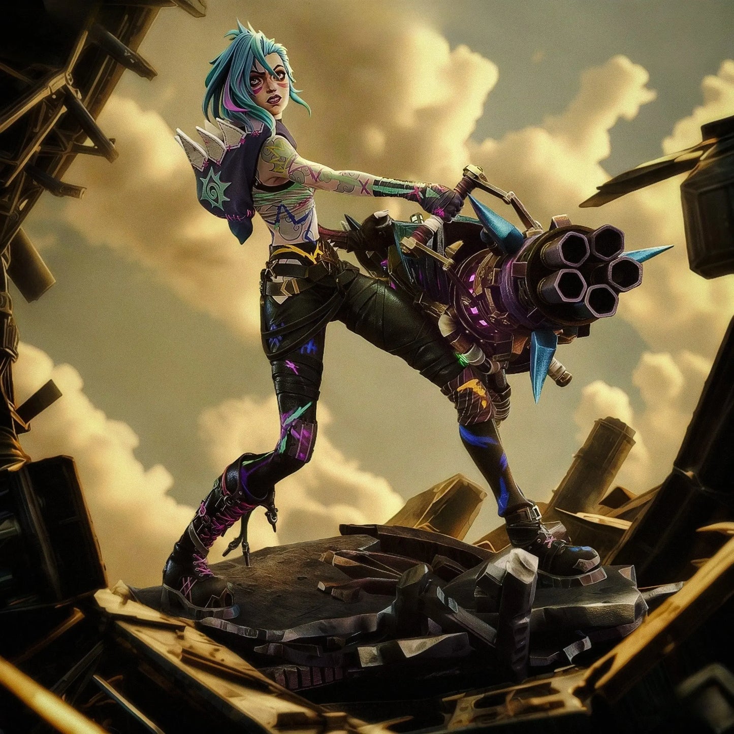 JINX STL File – 3D Printable Fan Art Model - SeoNyoki3D