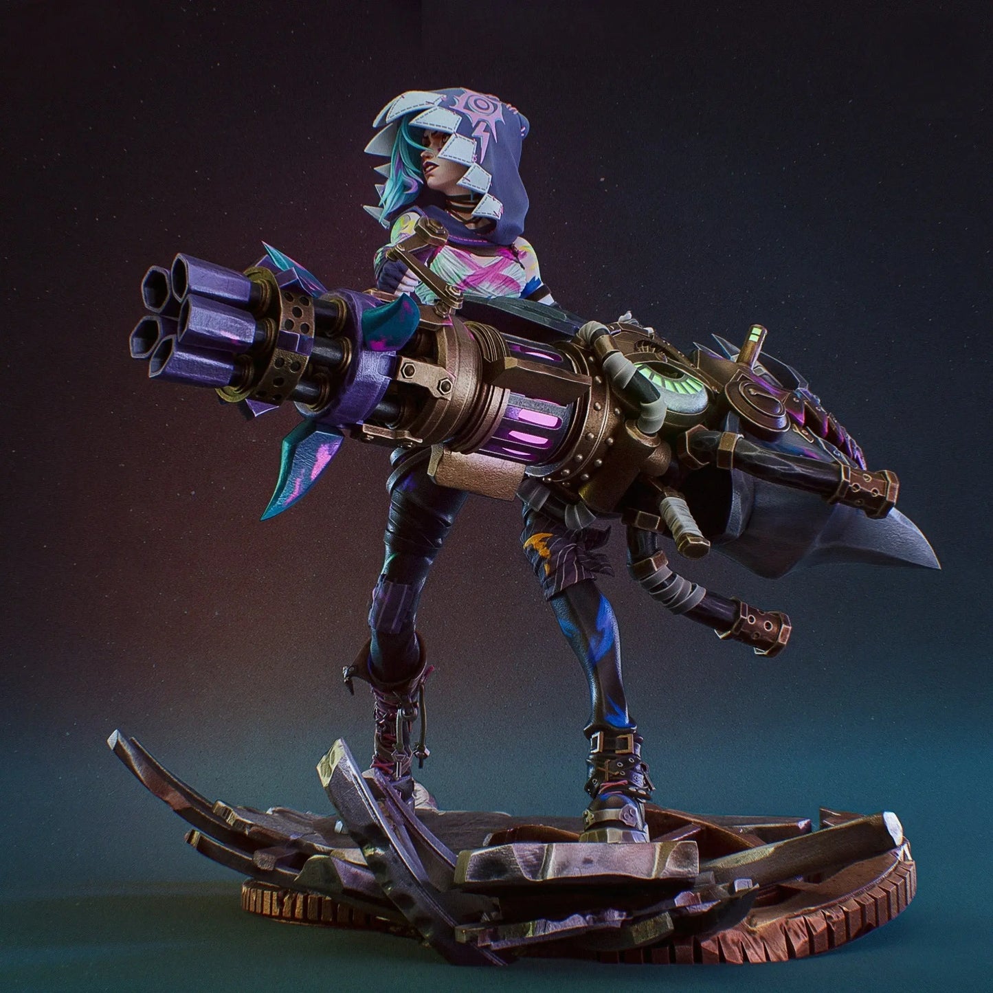 JINX STL File – 3D Printable Fan Art Model - SeoNyoki3D