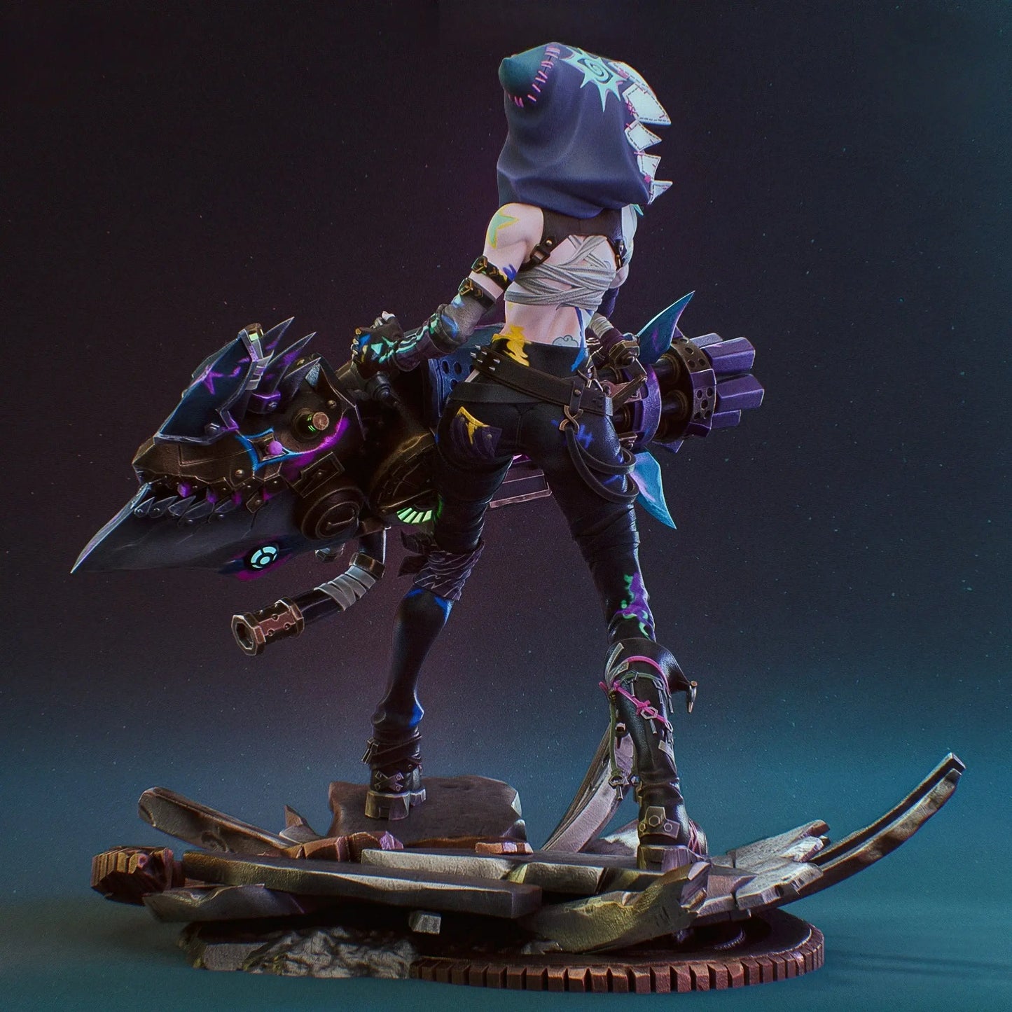JINX STL File – 3D Printable Fan Art Model - SeoNyoki3D
