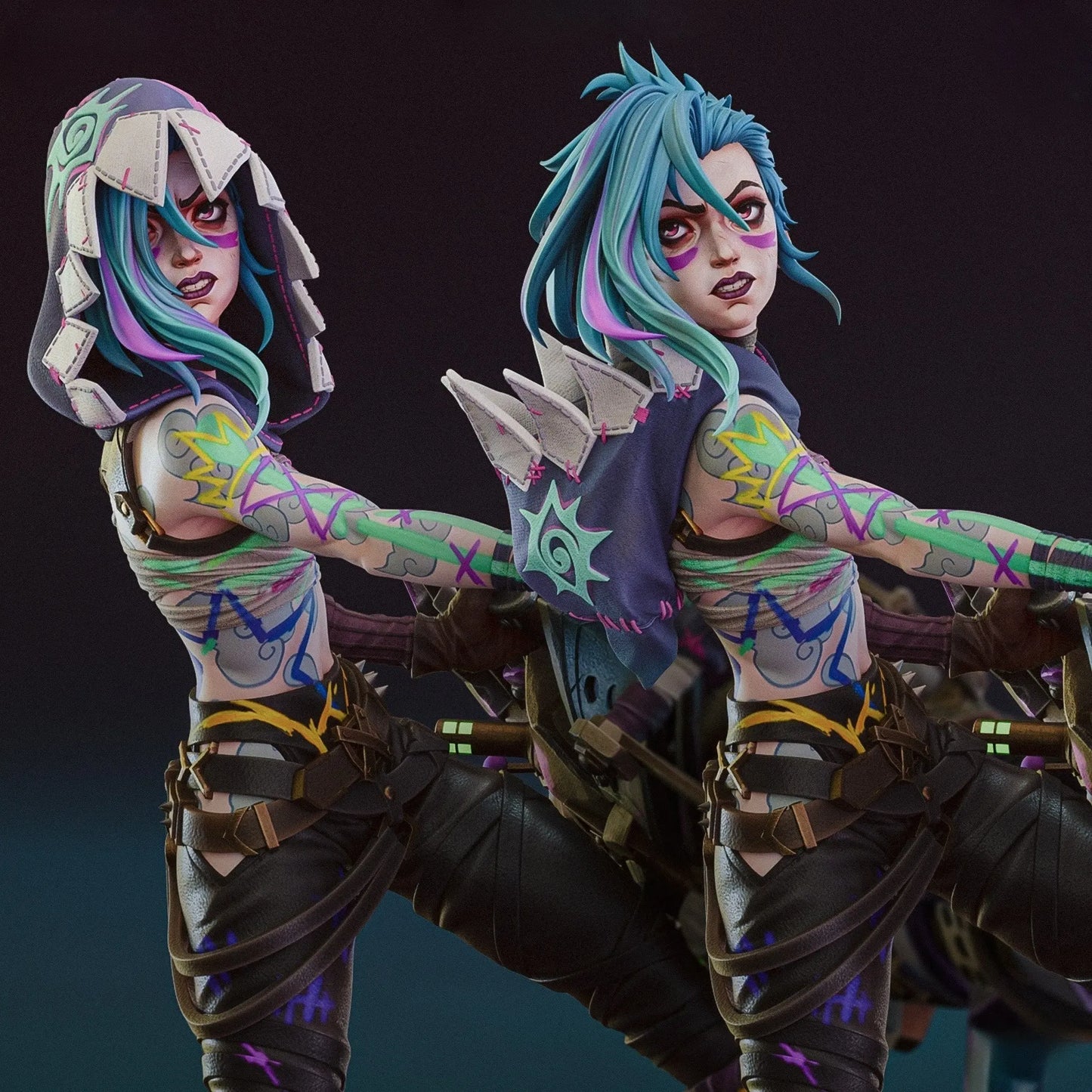 JINX STL File – 3D Printable Fan Art Model - SeoNyoki3D