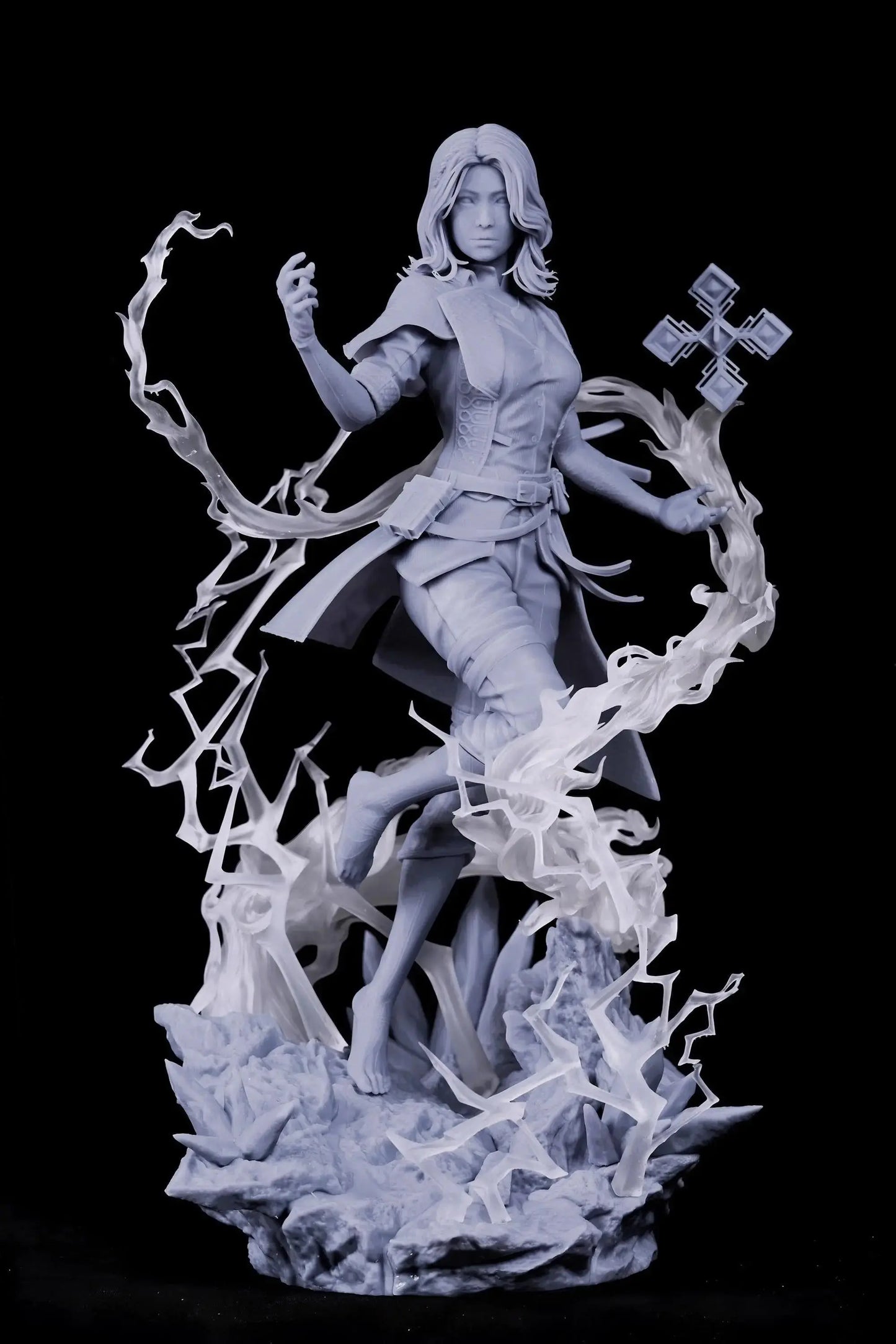 Zoomed-in details of 3D printable figures from Clair Obscur: Expedition 33 – STL files for FDM or resin printers