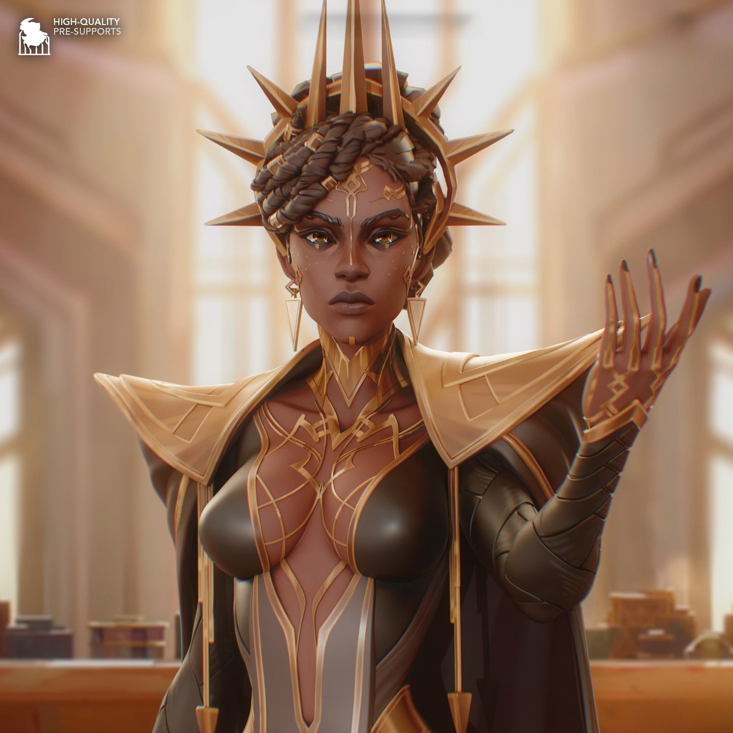 4104 Mel Medarda Arcane - League of Legends - STL 3D Print Files HihowruSTL
