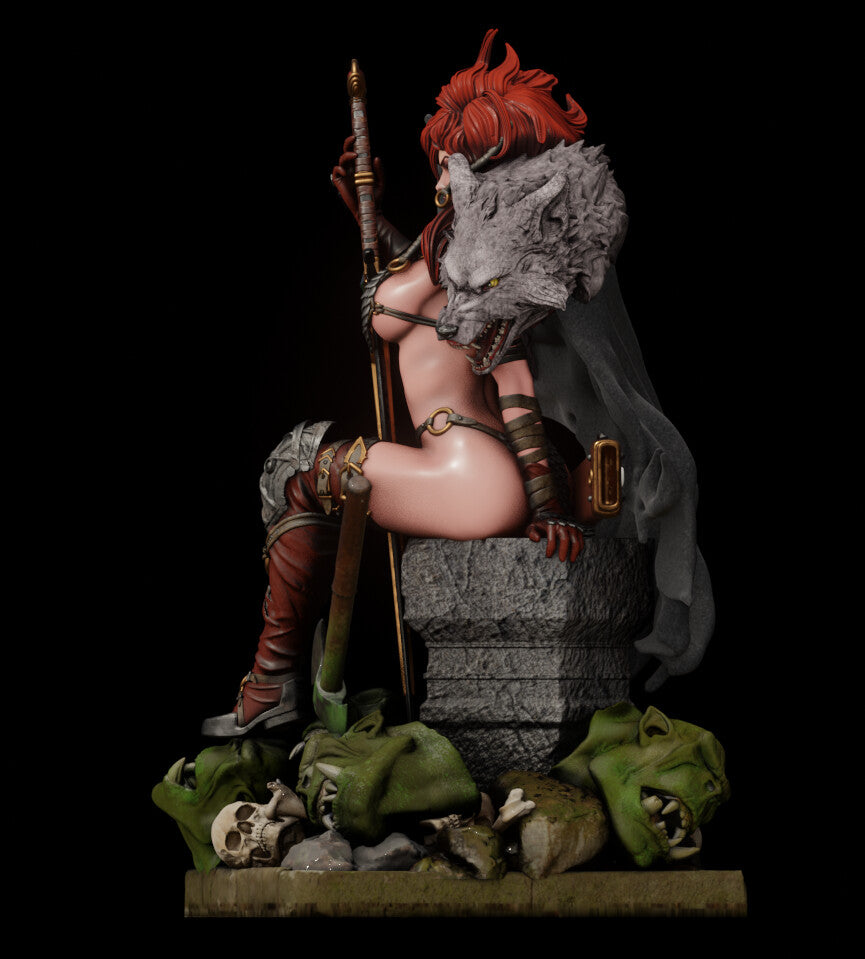 Red Sonja NSFW - Marvel Comics - STL 3D Print Files SeoNyoki3D