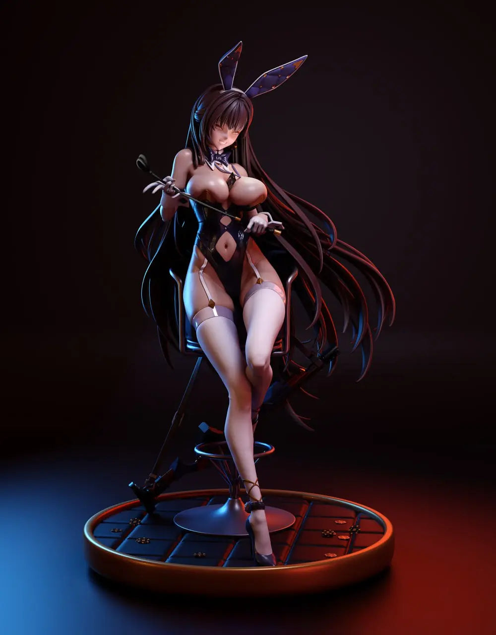 Marciana Bunny NSFW STL File – Goddess of Victory: Nikke – 3D Printable Fan Art Model - SeoNyoki3D