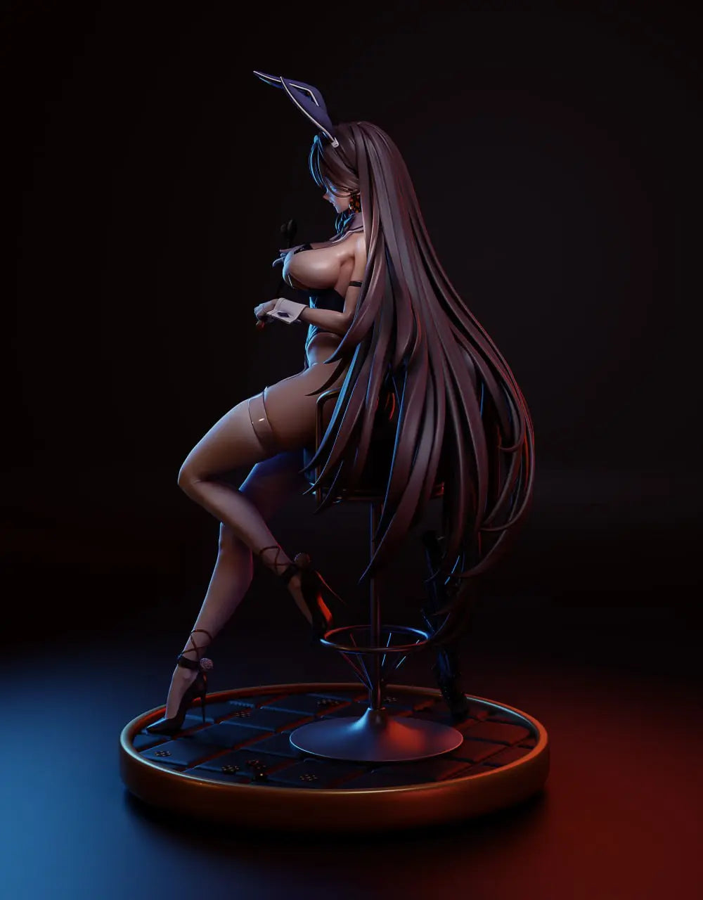 Marciana Bunny NSFW STL File – Goddess of Victory: Nikke – 3D Printable Fan Art Model - SeoNyoki3D
