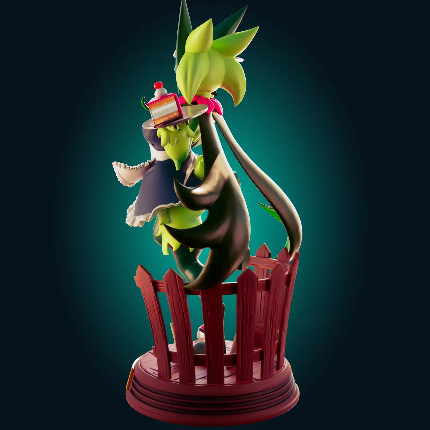 Meowscarada Maid Pokémon Frost NSFW STL File – 3D Printable Adult Fan Art Model - SeoNyoki3D