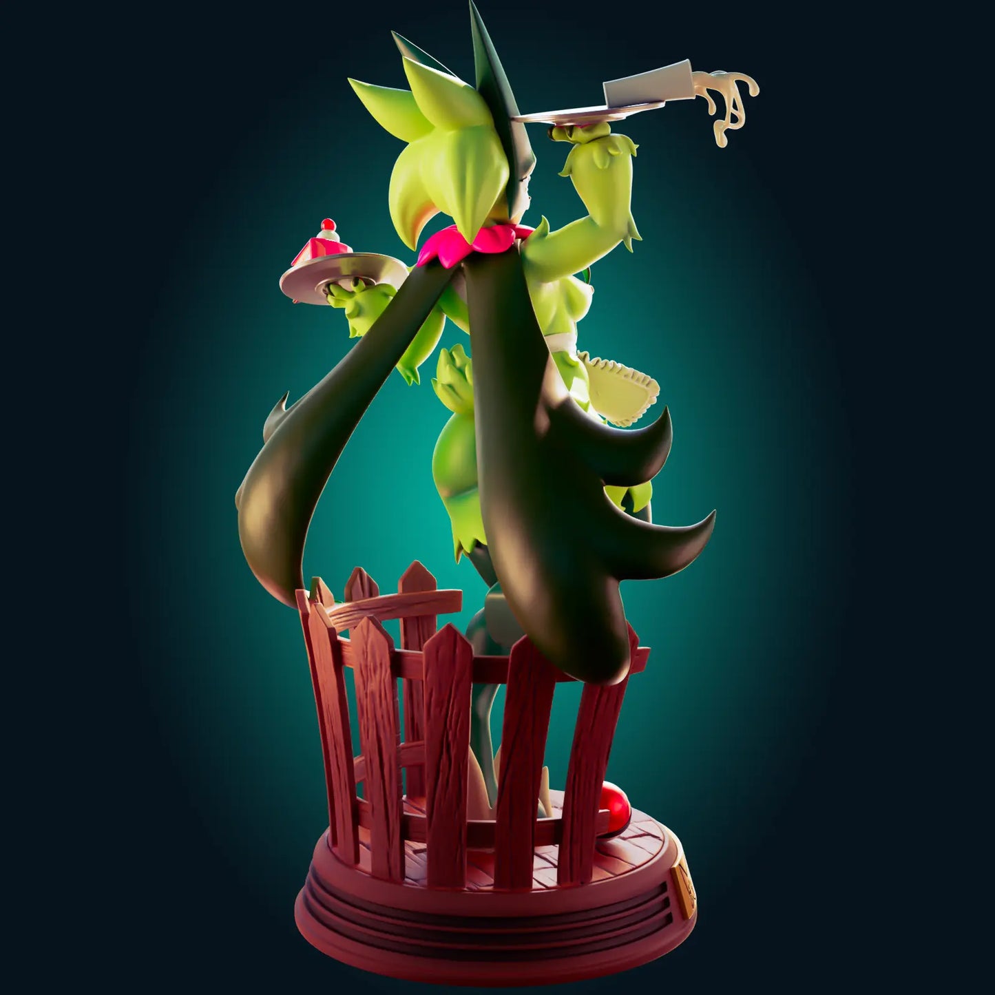 Meowscarada Maid Pokémon Frost NSFW STL File – 3D Printable Adult Fan Art Model - SeoNyoki3D