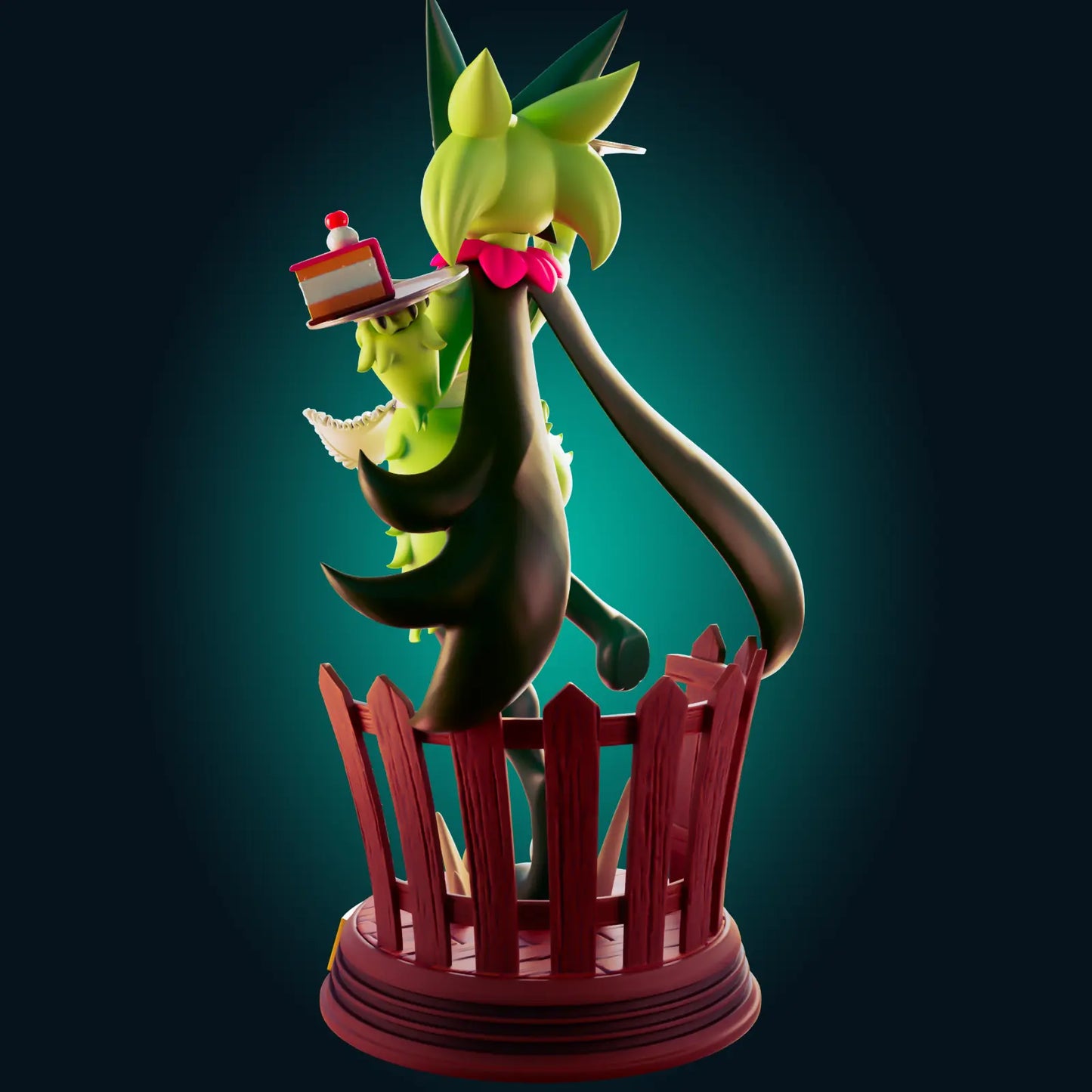 Meowscarada Maid Pokémon Frost NSFW STL File – 3D Printable Adult Fan Art Model - SeoNyoki3D
