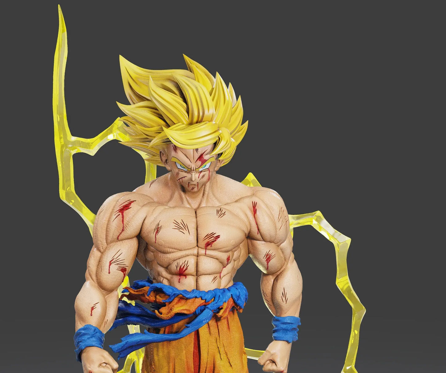 Goku vs Frieza STL File – Dragon Ball Z – 3D Printable Battle Diorama - SeoNyoki3D