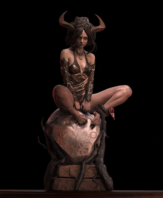 Sorana - The Eldritch - STL 3D Print files SeoNyoki3D