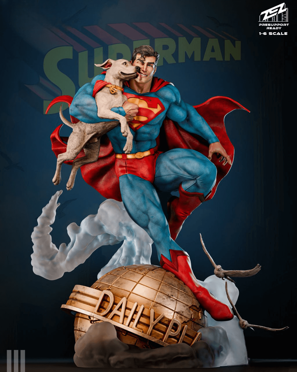 DC Comics Superman 3D Print File – STL Ready to Print SeoNyoki3D