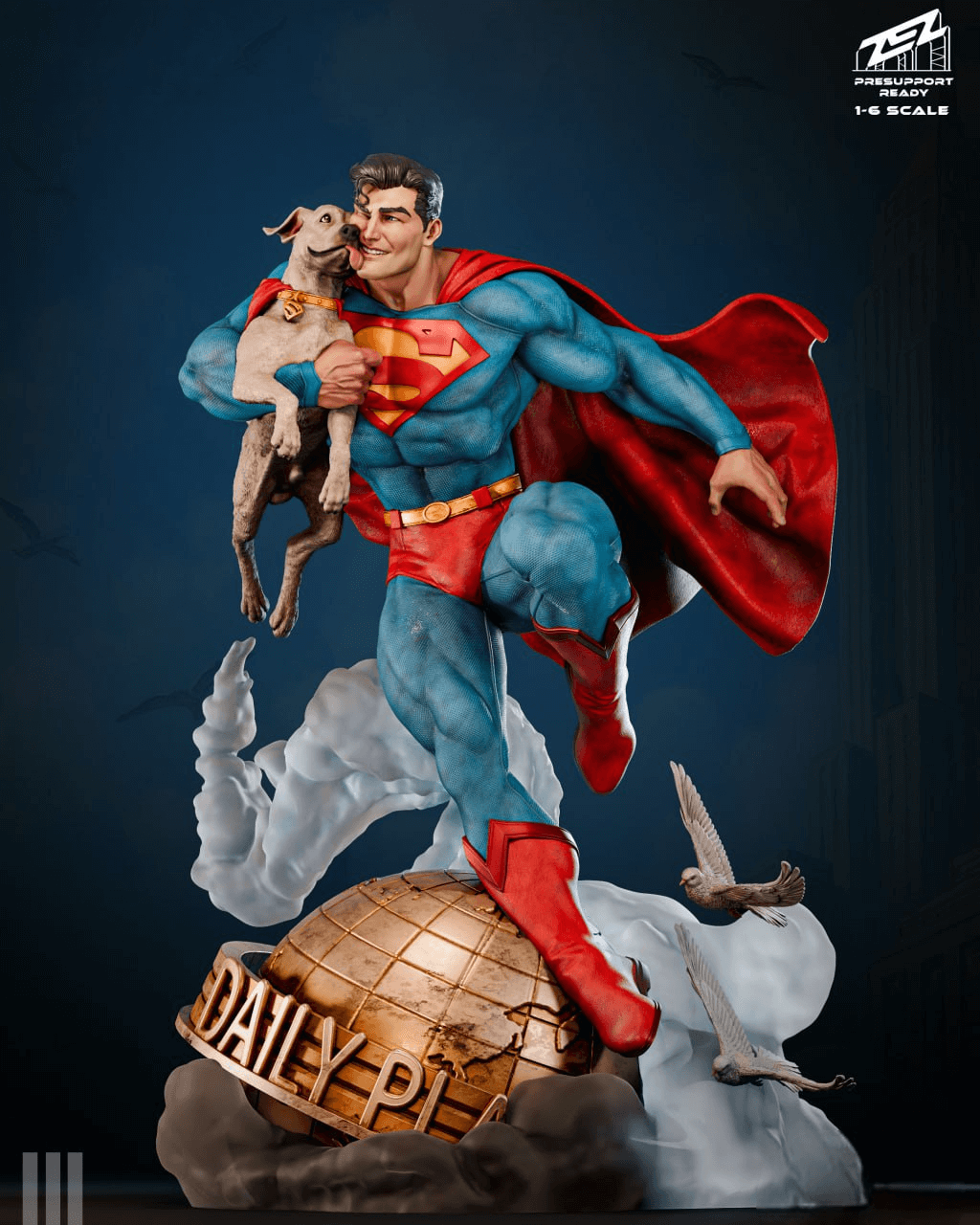 DC Comics Superman 3D Print File – STL Ready to Print SeoNyoki3D