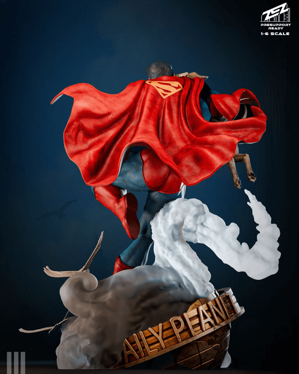 DC Comics Superman 3D Print File – STL Ready to Print SeoNyoki3D