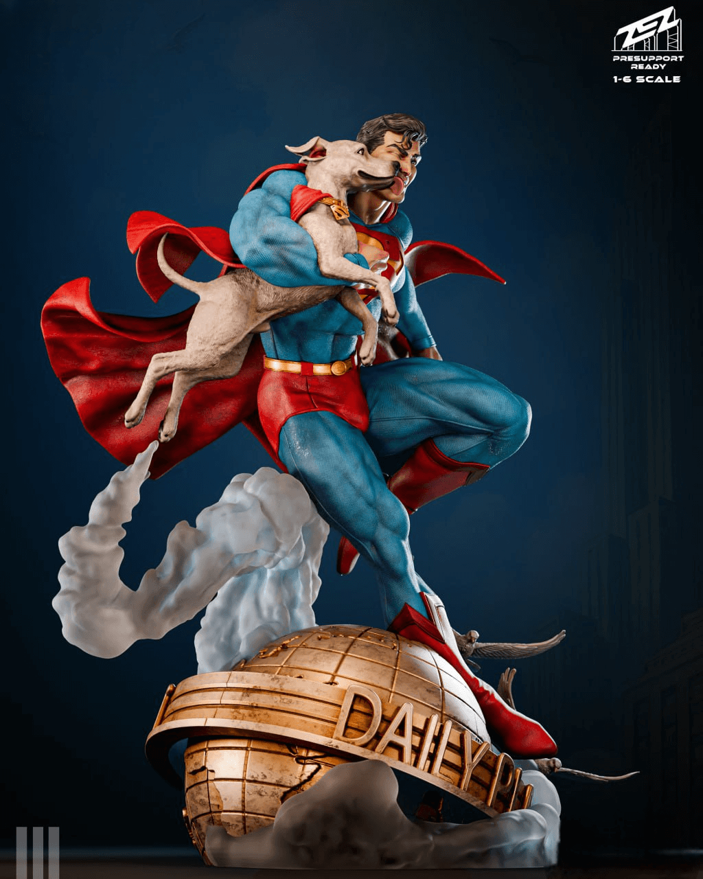DC Comics Superman 3D Print File – STL Ready to Print SeoNyoki3D