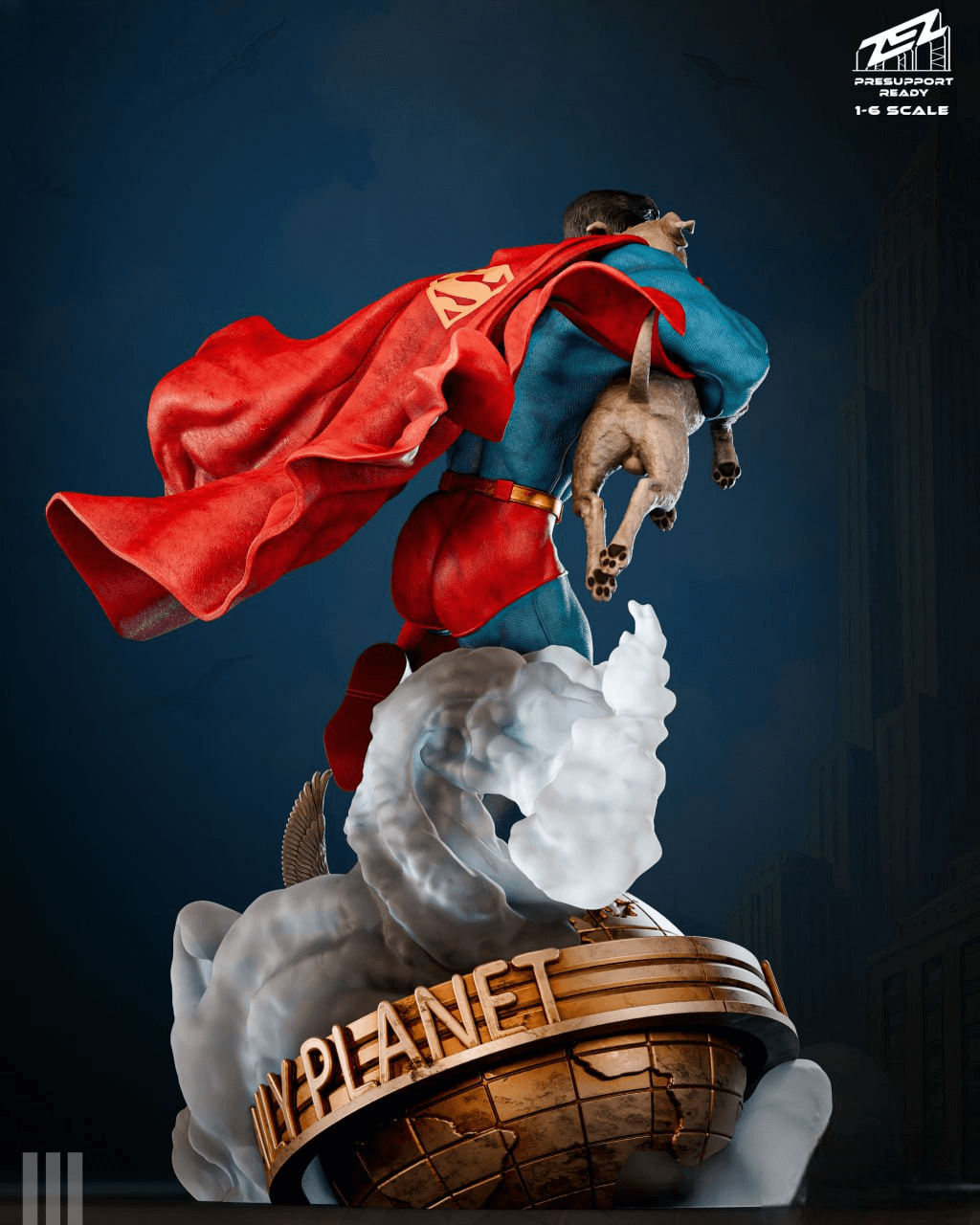 DC Comics Superman 3D Print File – STL Ready to Print SeoNyoki3D