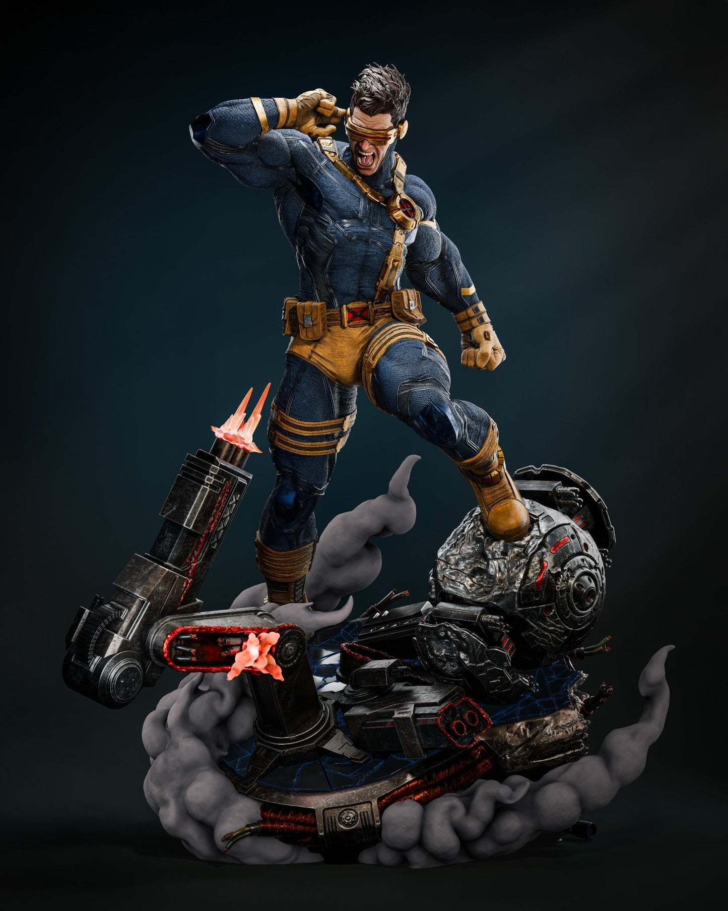 Cyclops - X-Men - STL 3D Print Files SeoNyoki3D