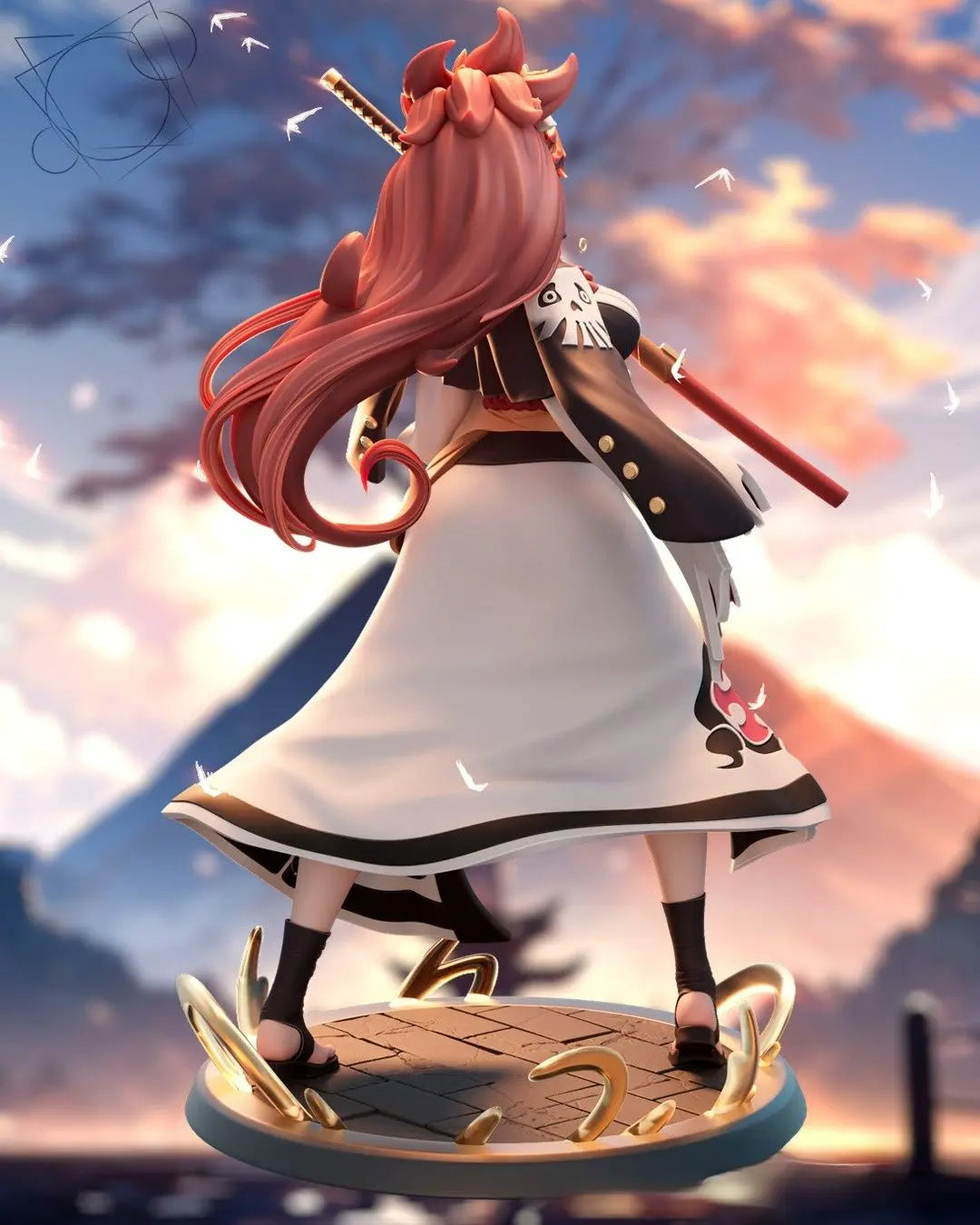 Baiken STL File – Guilty Gear – 3D Printable Fan Art Model - SeoNyoki3D