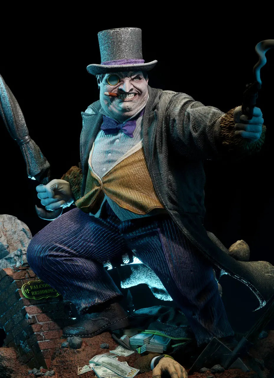 Penguin STL File – DC Comics – 3D Printable Fan Art Model - SeoNyoki3D