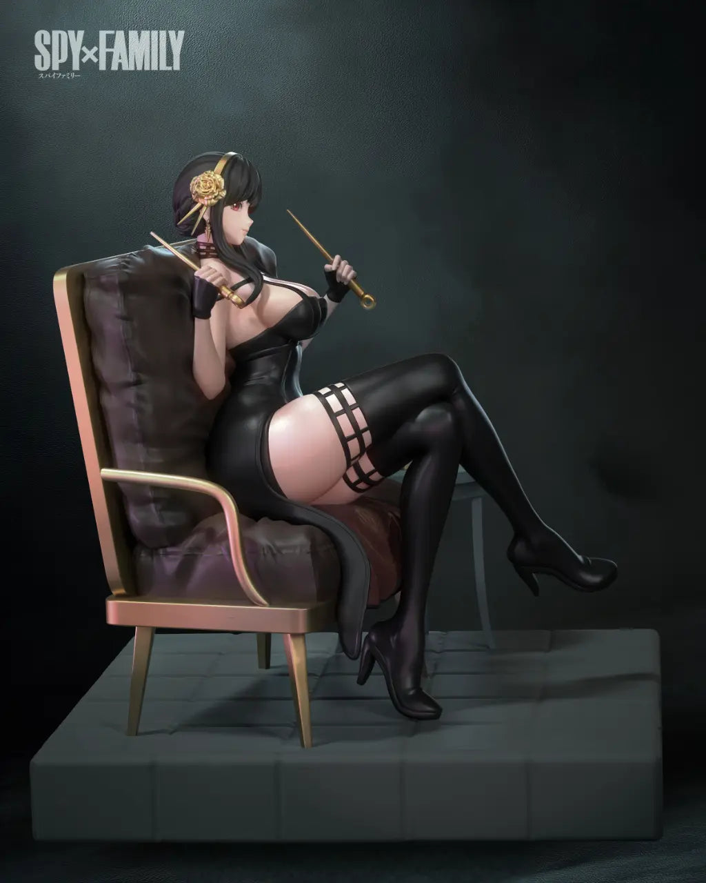 Yor Forger STL File – Spy x Family – 3D Printable Fan Art Model - SeoNyoki3D