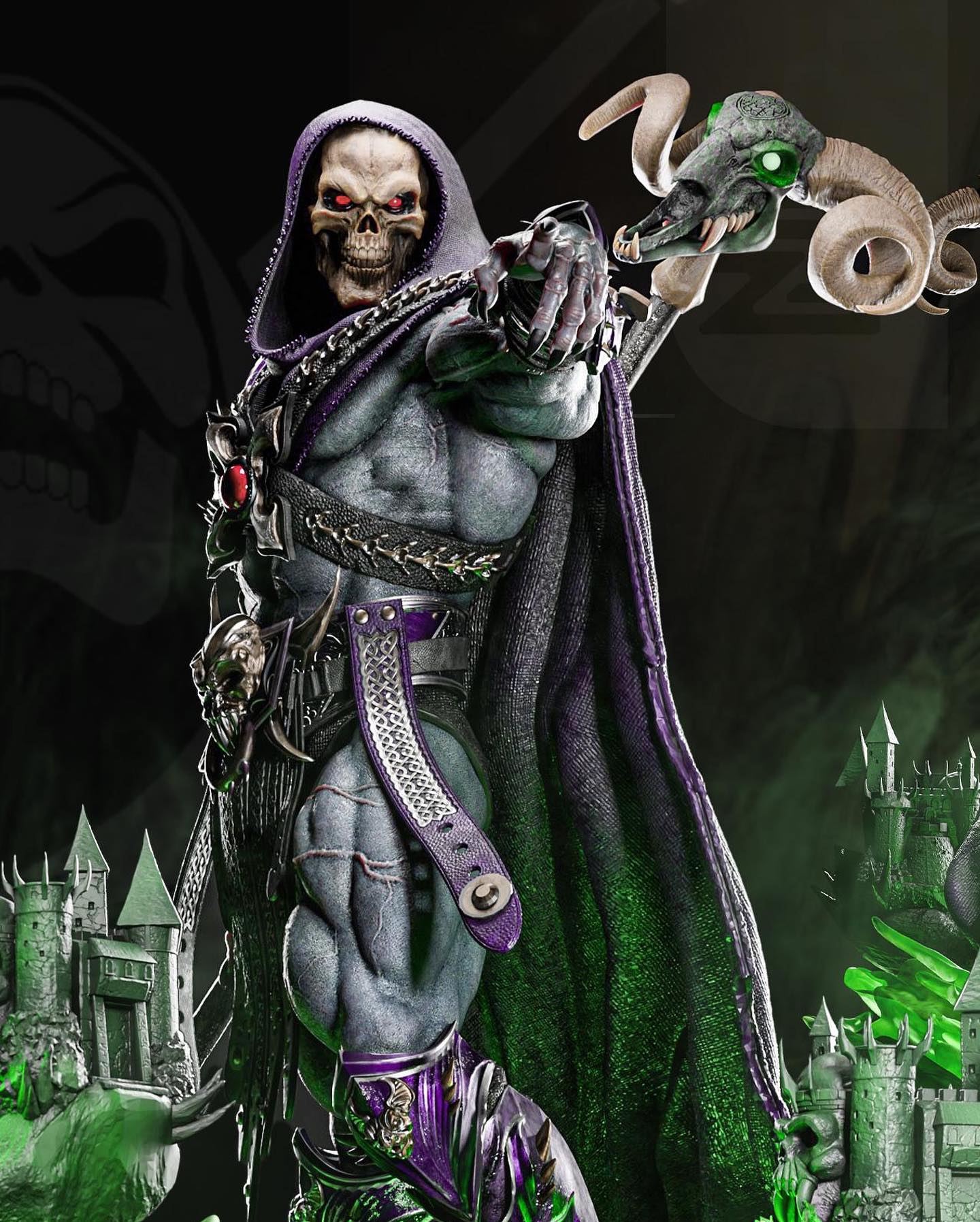 Skeletor - He-man - STL 3D Print Files SeoNyoki3D