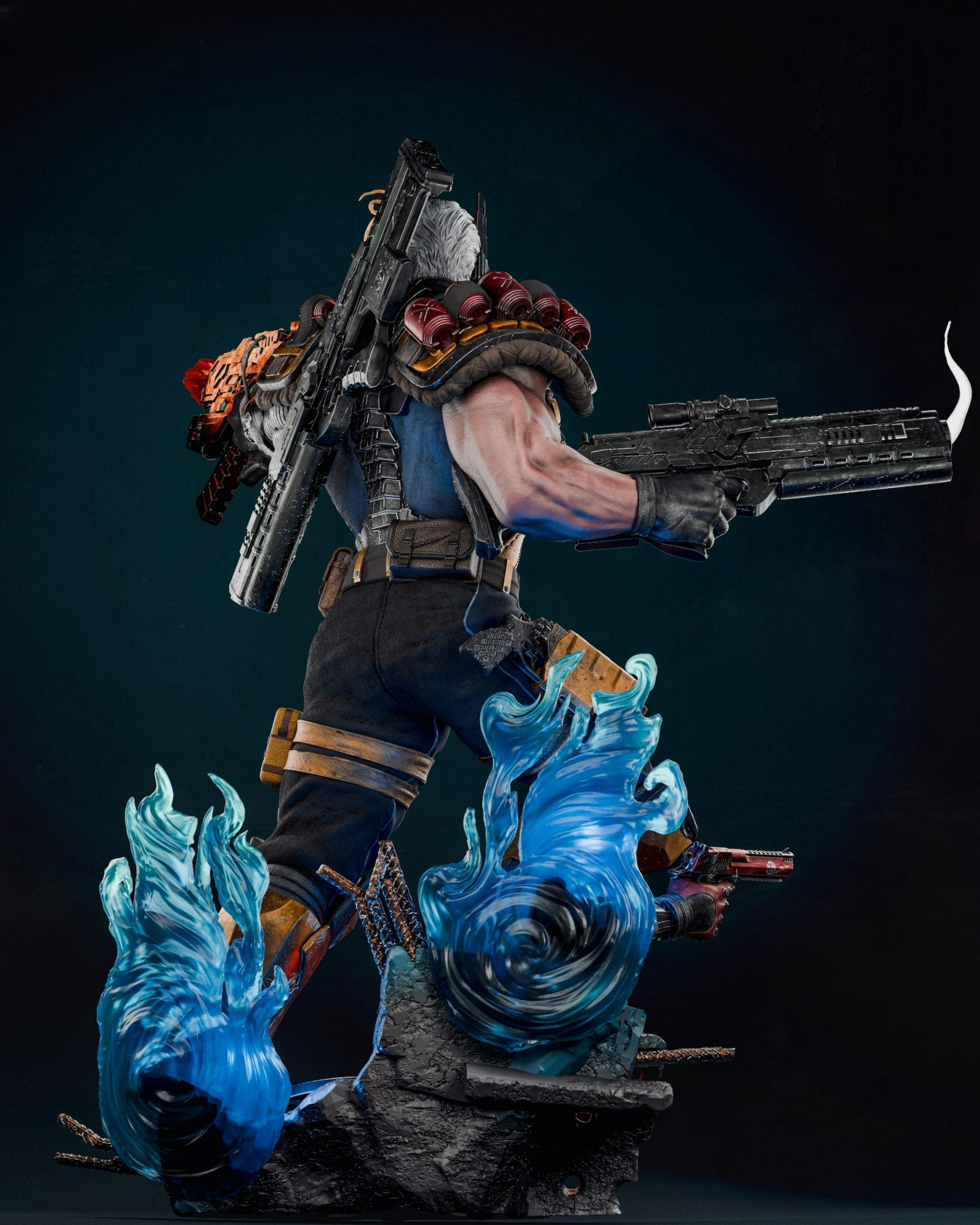 Cable - Marvel Comics - STL 3D Print Files SeoNyoki3D