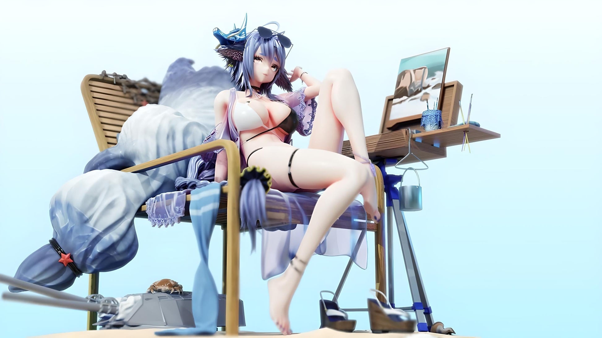 Azure Lane Tosa Naruko Konatsu Waifu STL File – 3D printer files SeoNyoki3D