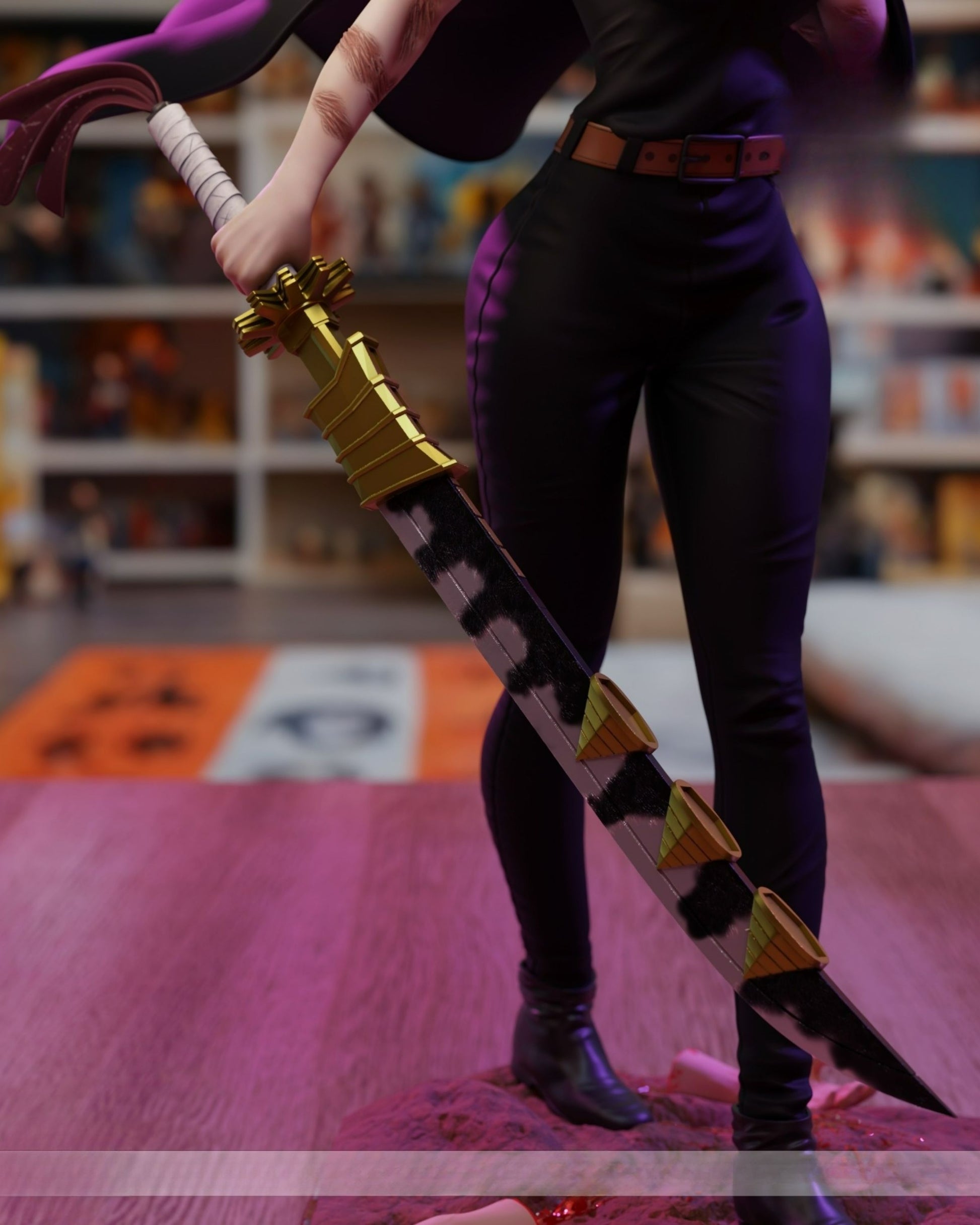 2964 Maki Zenin - Jujutsu Kaisen - STL 3D Print Files HihowruSTL