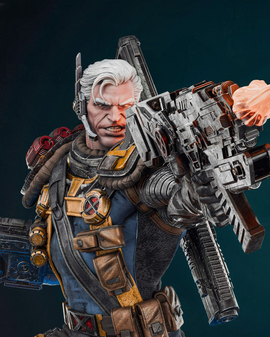 Cable - Marvel Comics - STL 3D Print Files SeoNyoki3D