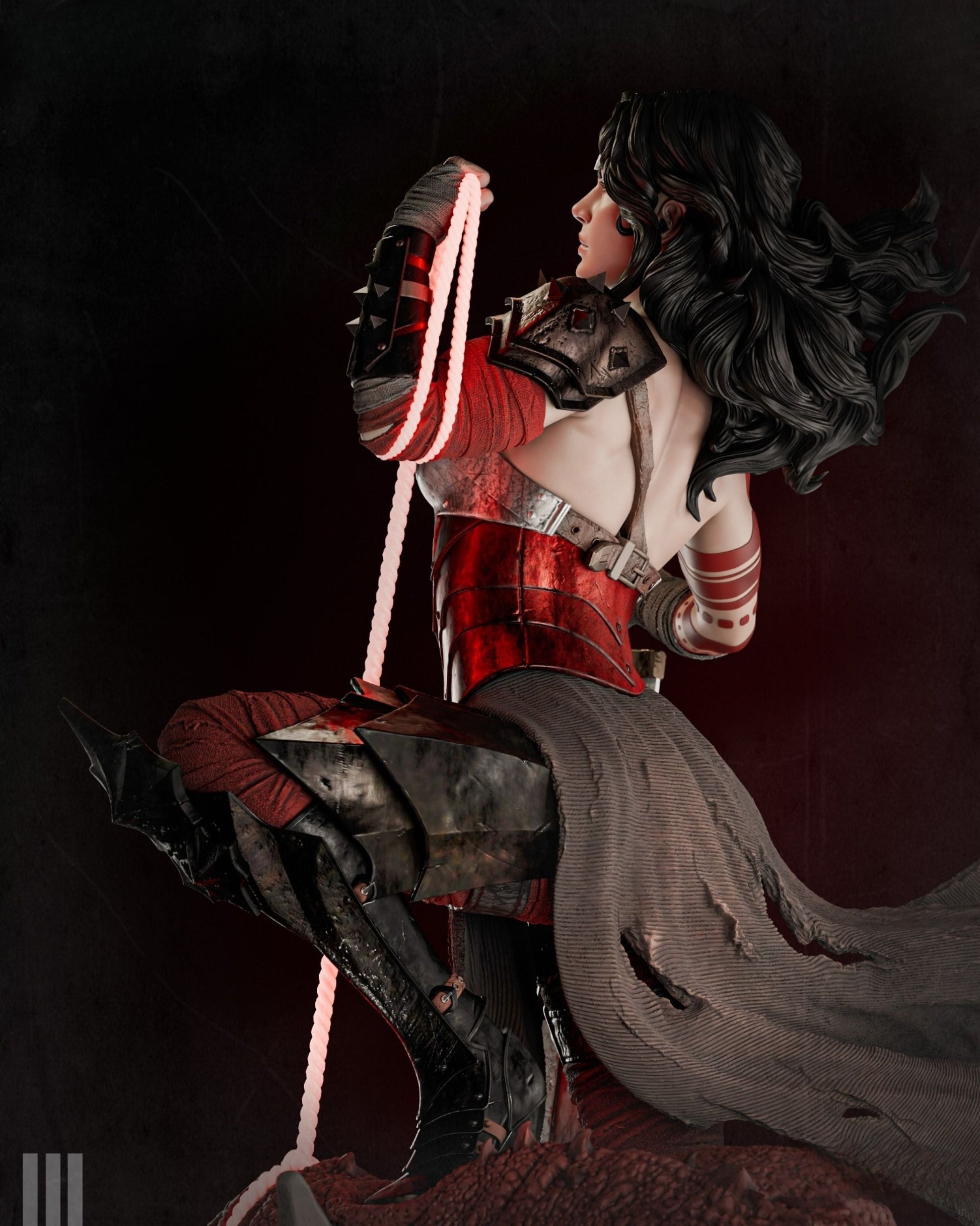 Wonder Woman - DC Comics - STL 3D Print Files SeoNyoki3D
