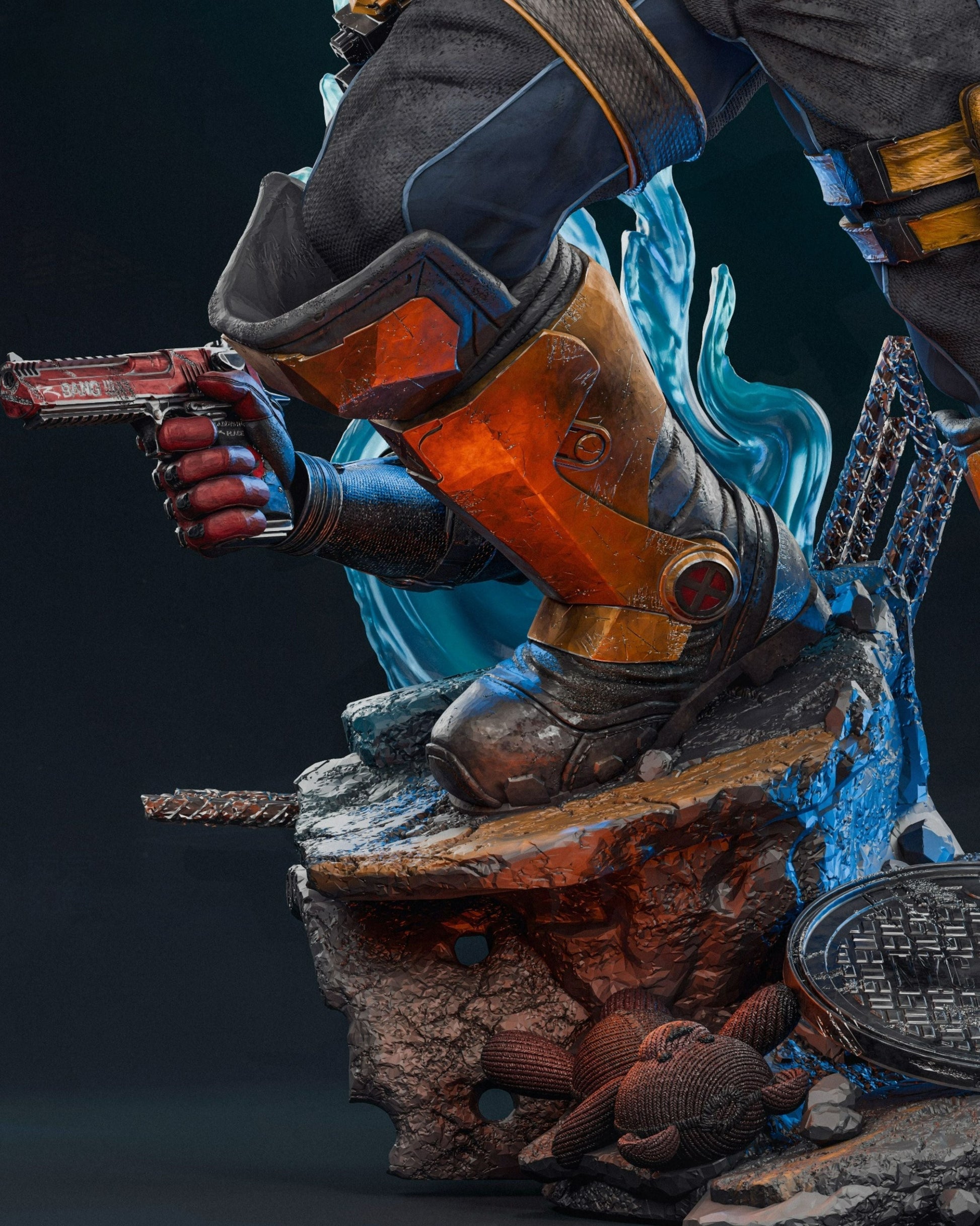 Cable - Marvel Comics - STL 3D Print Files SeoNyoki3D