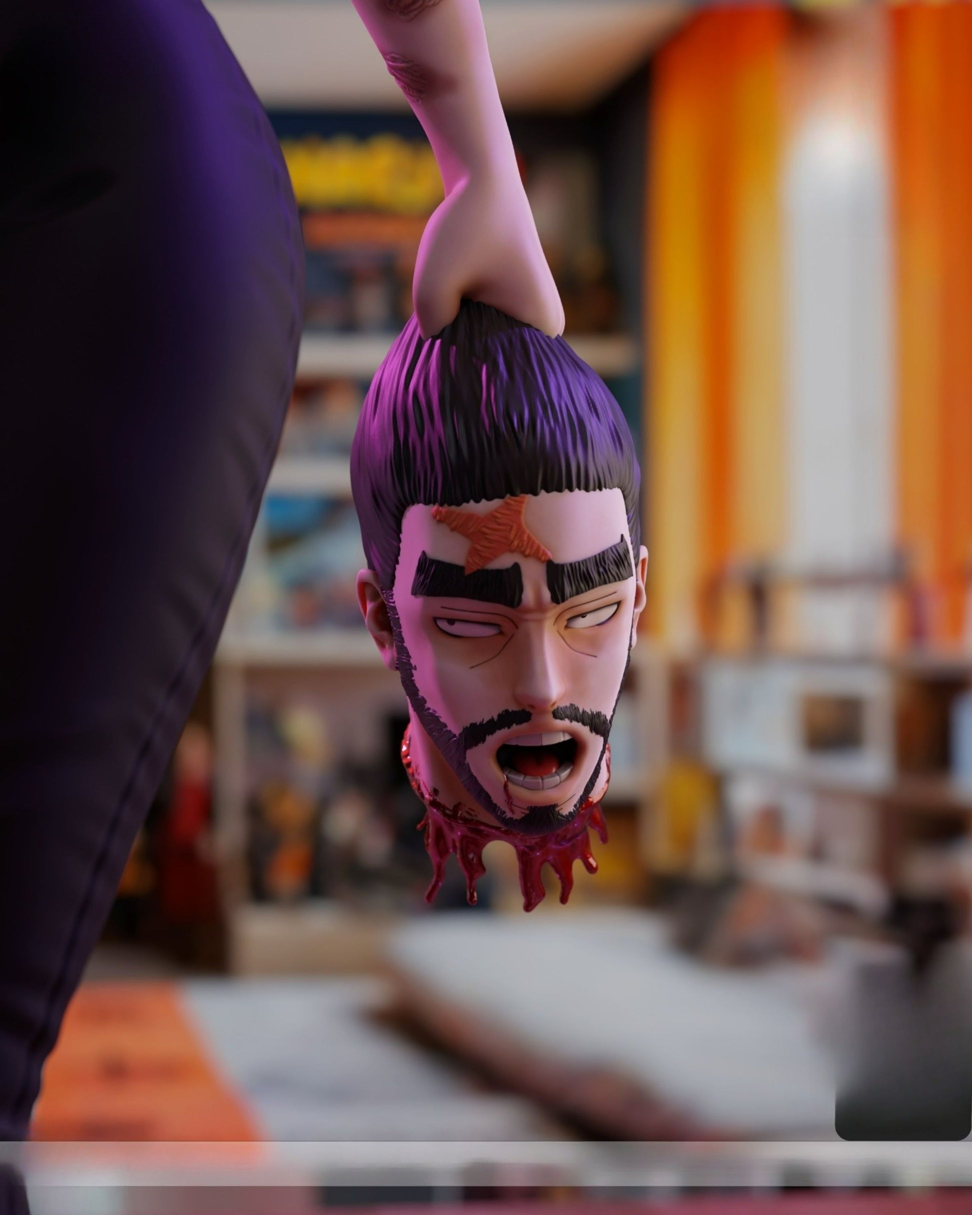 2964 Maki Zenin - Jujutsu Kaisen - STL 3D Print Files HihowruSTL