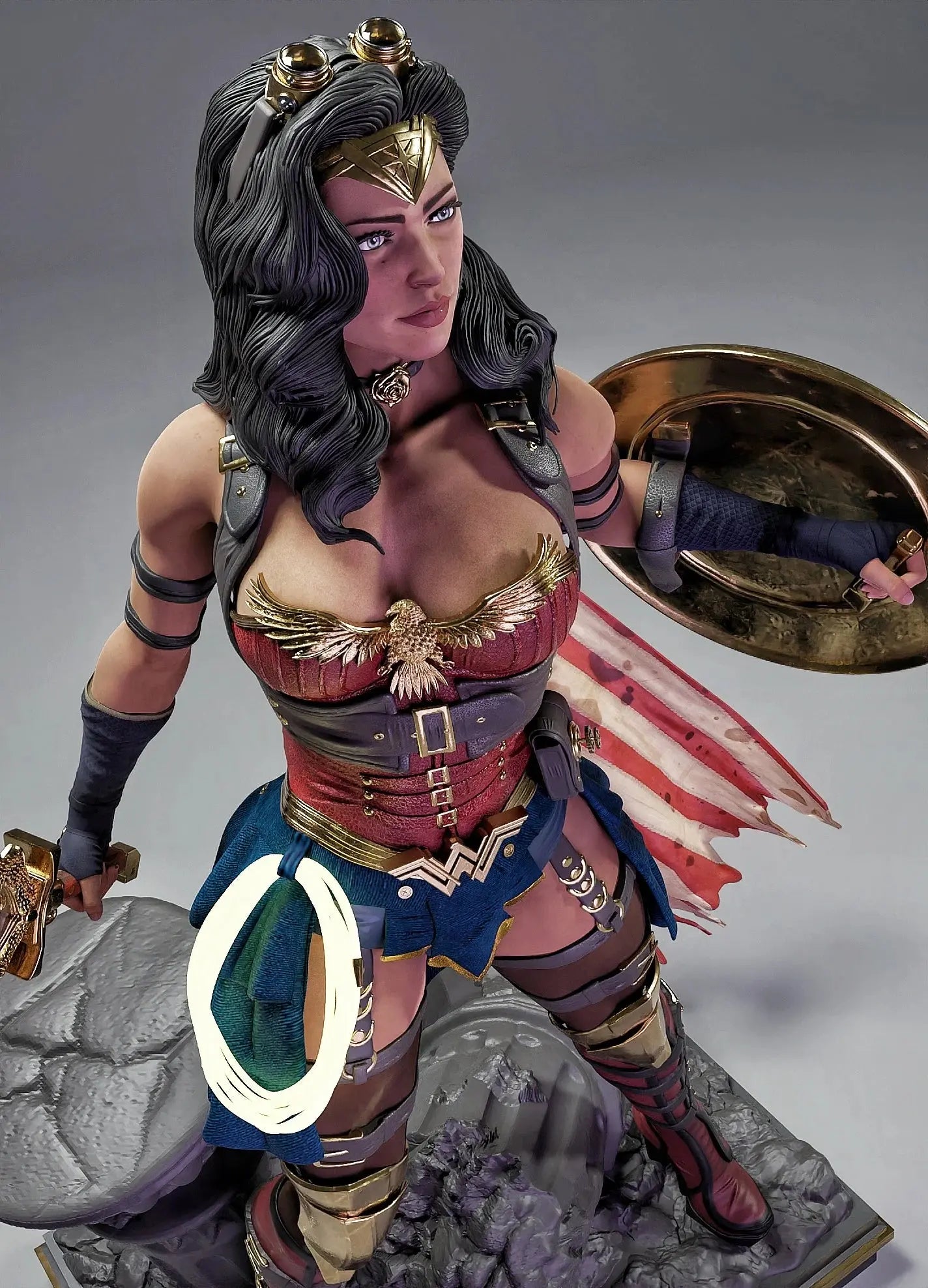 WONDER WOMAN  STL - DC COMICS - 3D Print Files SeoNyoki3D
