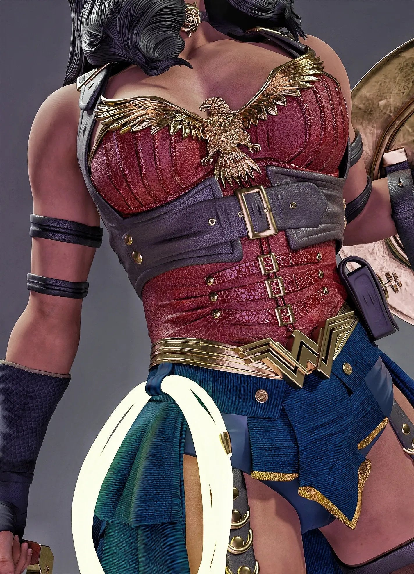 WONDER WOMAN  STL - DC COMICS - 3D Print Files SeoNyoki3D