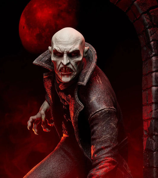 Nosferatu Vampire STL File – Classic Horror 3D Printable Model SeoNyoki3D