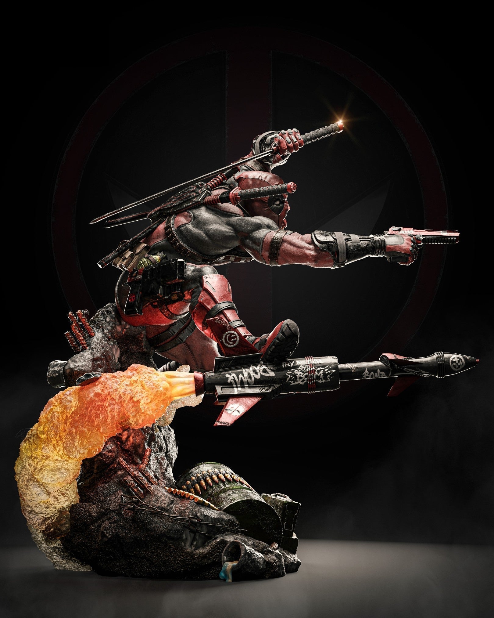 Deadpool - Marvel Comics - STL 3D Print Files SeoNyoki3D