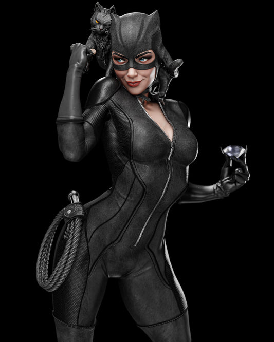 2098 Catwoman - DC COMICS - STL 3D Print Files HihowruSTL