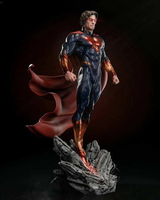 Absolute Superman STL File – DC Comics – 3D Printable Fan Art Model - SeoNyoki3D