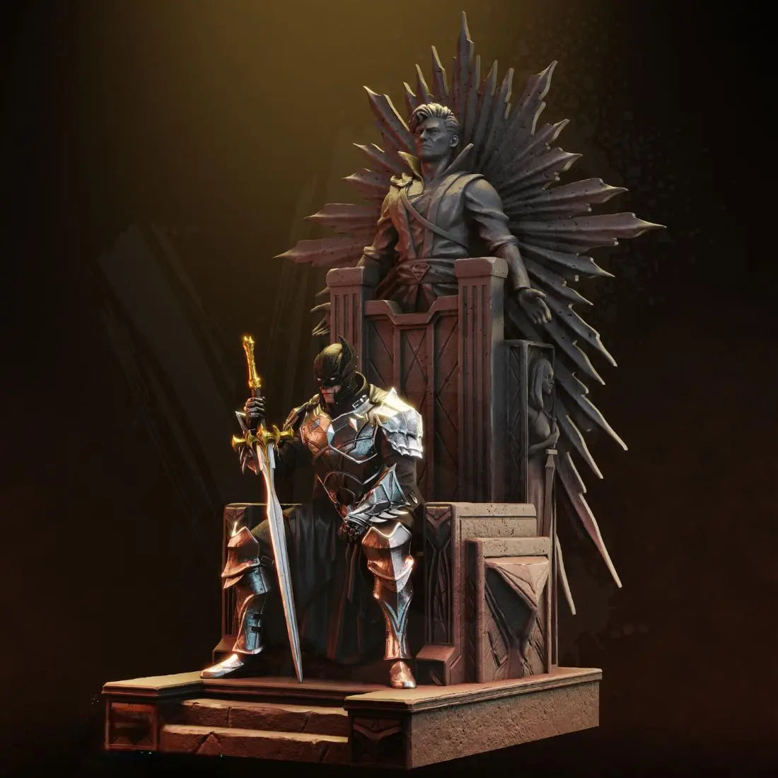 Batman Dark Knight of Steel STL
- STL 3D Print Files - SeoNyoki3D