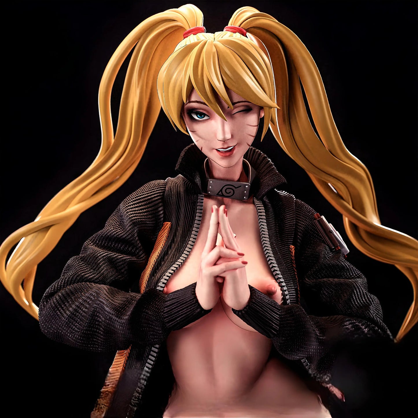 Naruto Girl NSFW SFW  - STL 3D Print Files SeoNyoki3D